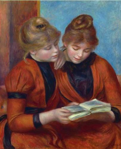 Pierre-Auguste Renoir The Two Sisters oil painting image